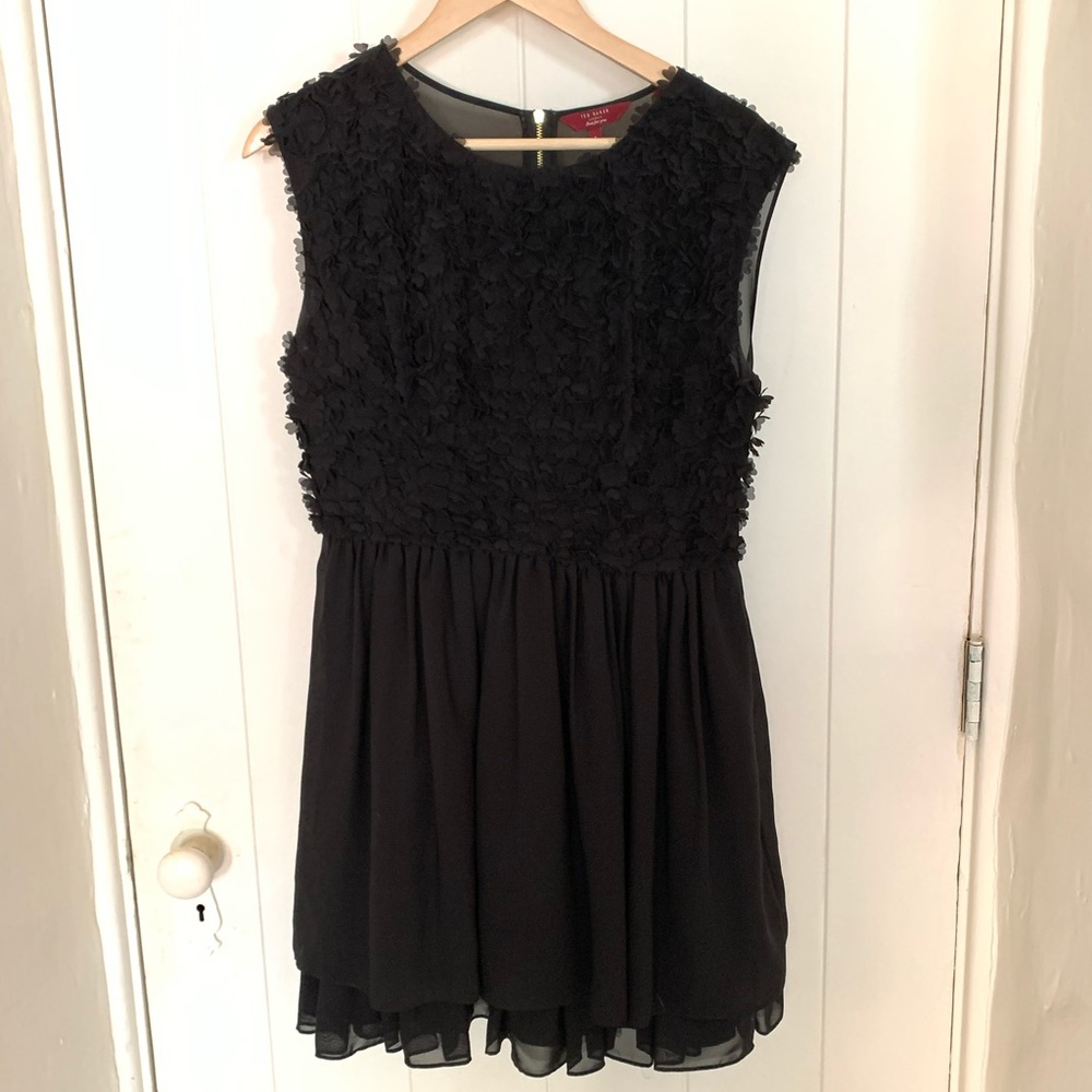 Ted baker black dress